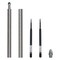 Makerflo 72 Pieces Craftable Stainless Steel Pens and Blanks for Epoxy, Vinyl, and Hydro-Dipping DIY Projects - Black Ink Gel Pens for Crafting & Gifting - Not for sublimation